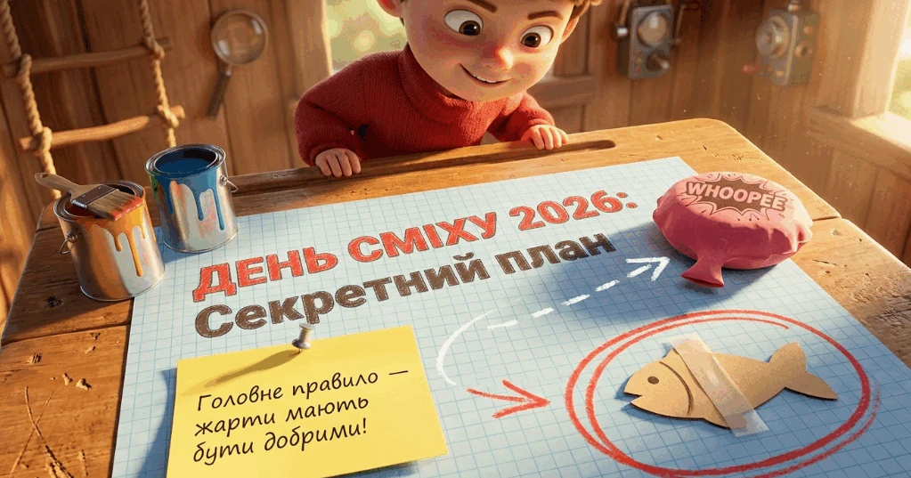 Прев’ю матеріалу «1 квітня День сміху»