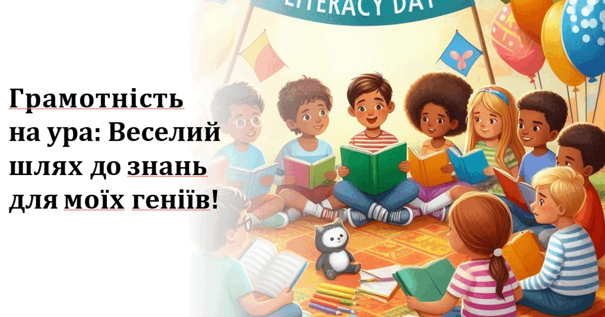 Прев’ю матеріалу «8 вересня Всесвітній день грамотності»