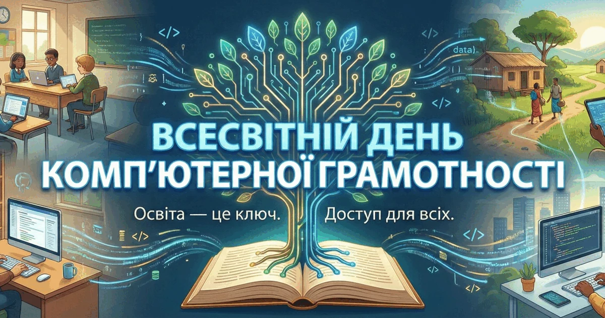 Прев’ю матеріалу «Банер Всесвітній день комп'ютерної грамотності»