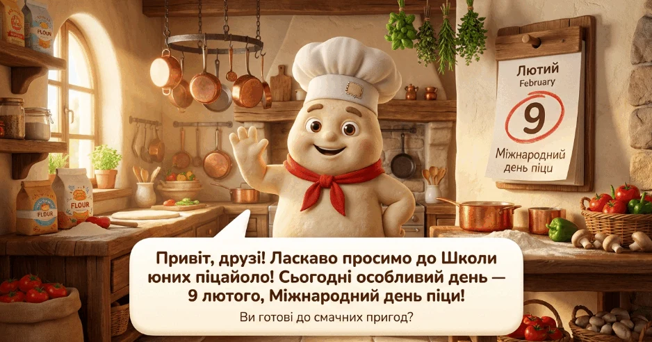 Прев’ю матеріалу «День піци + аплікація»