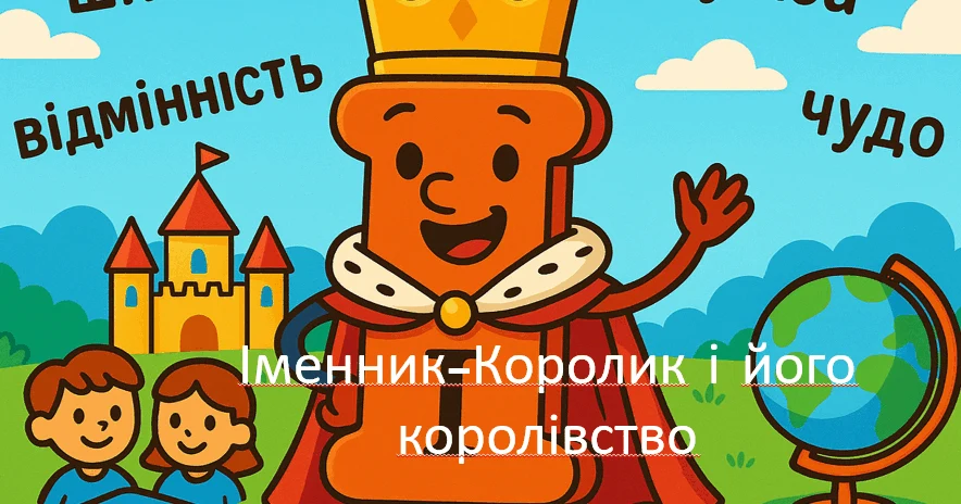 Прев’ю матеріалу «Іменник-Королик і його королівство»