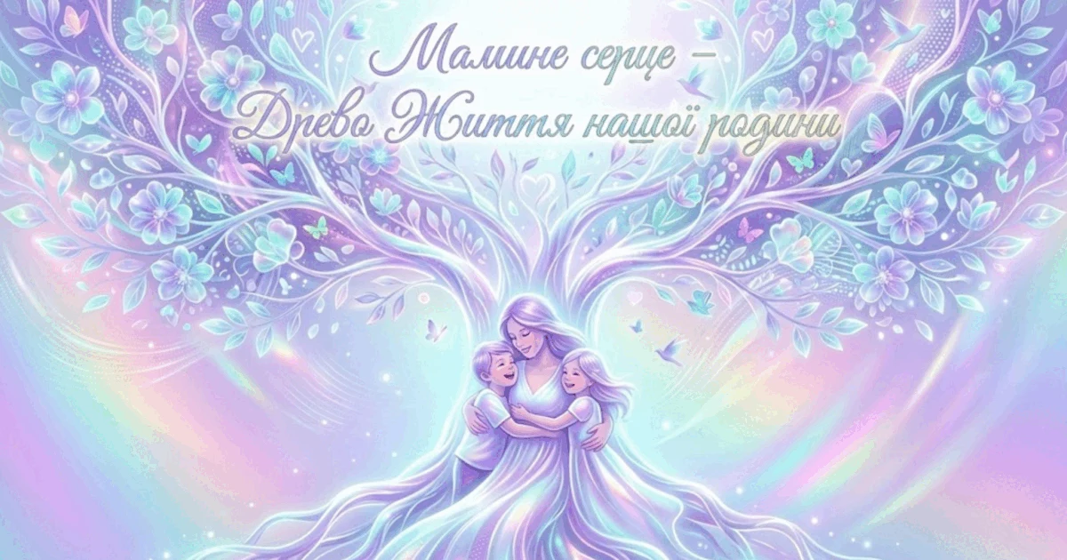 Прев’ю матеріалу «Мега оформлення до Дня матері: «Мамине Серце — Древо Життя»»