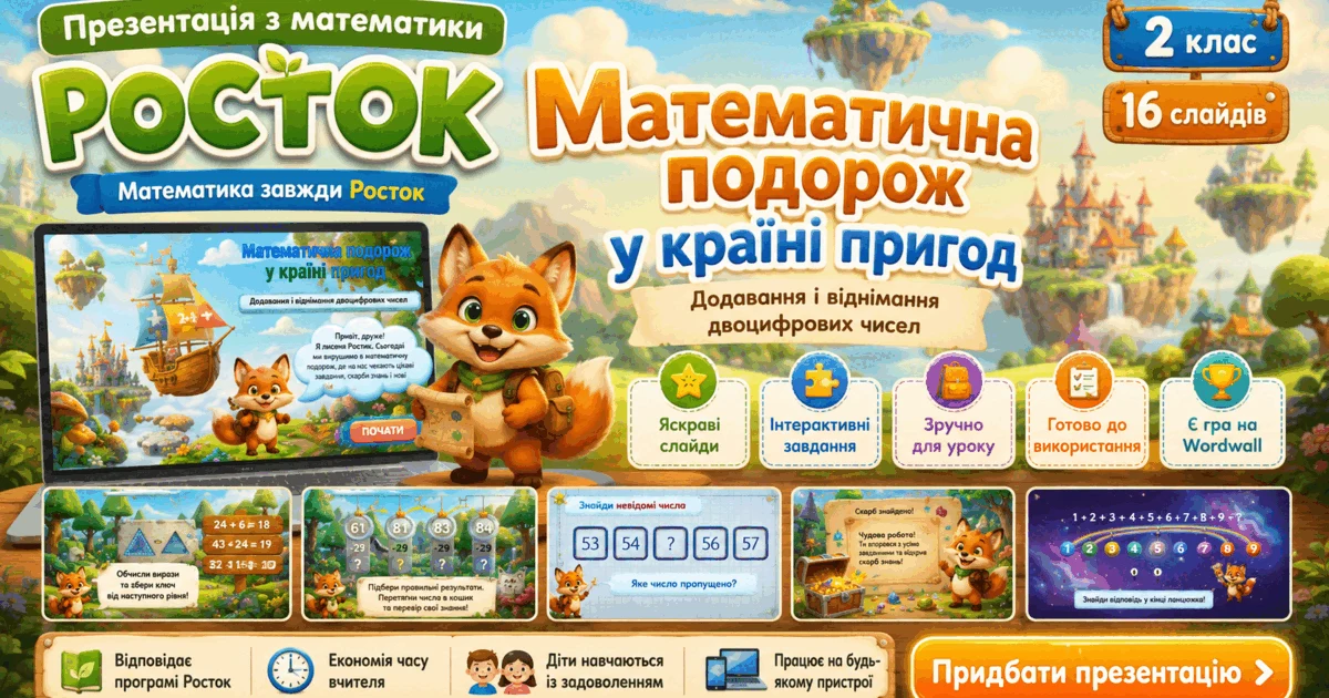 Прев’ю матеріалу «Росток 2 клас Ч.1 Урок 9»