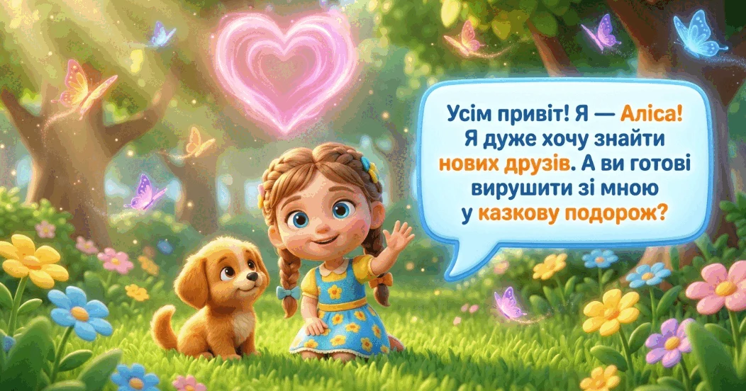 Прев’ю матеріалу «РЗМ. Інтерактивний урок читання: «Вчуся дружити. Казка про Бджілку та Світлячка» 🐝✨»