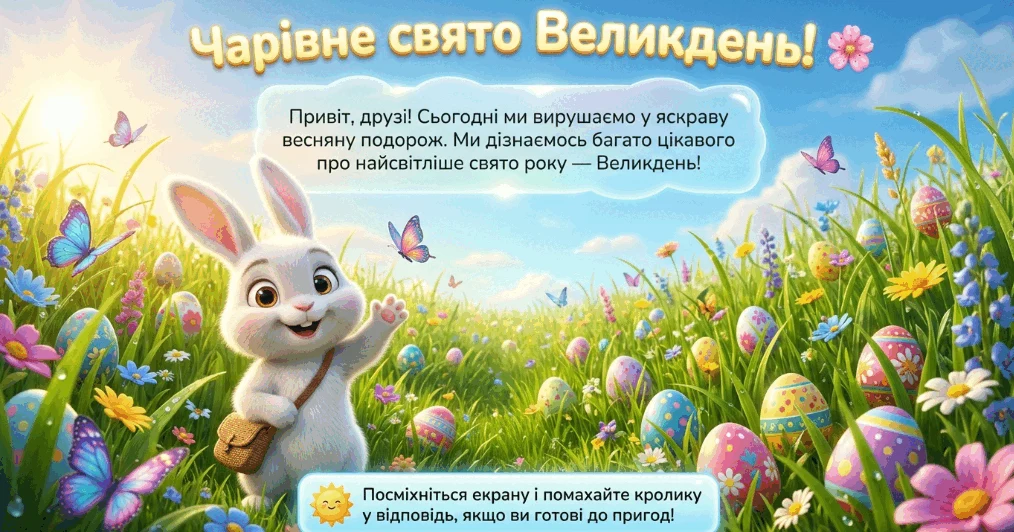 Прев’ю матеріалу «Великий Великодній квест: Святкові традиції та кулінарна магія з Піком»