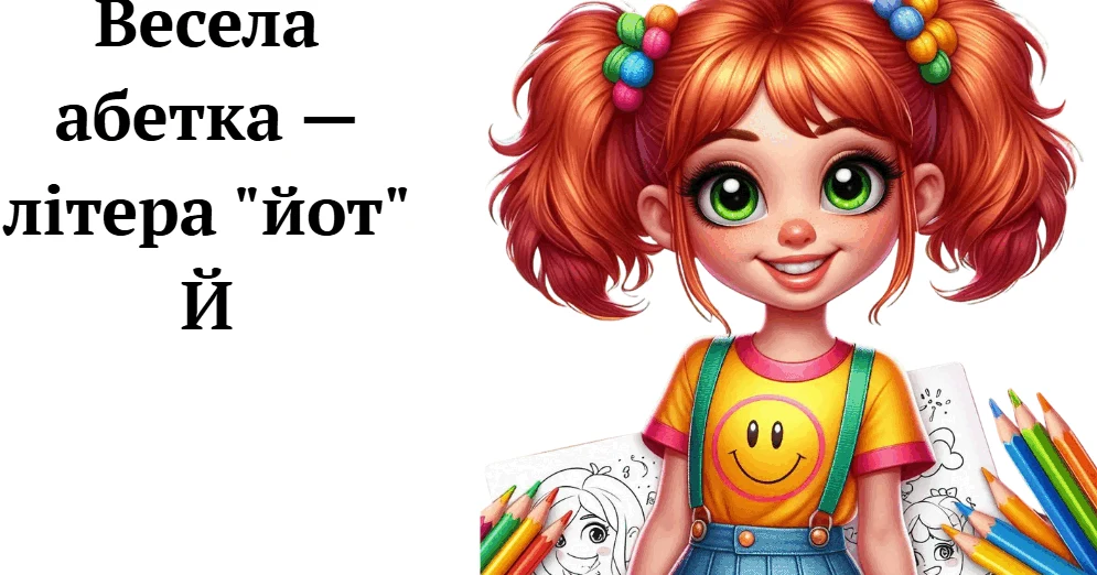Прев’ю матеріалу «Весела абетка — літера "йот" Й»