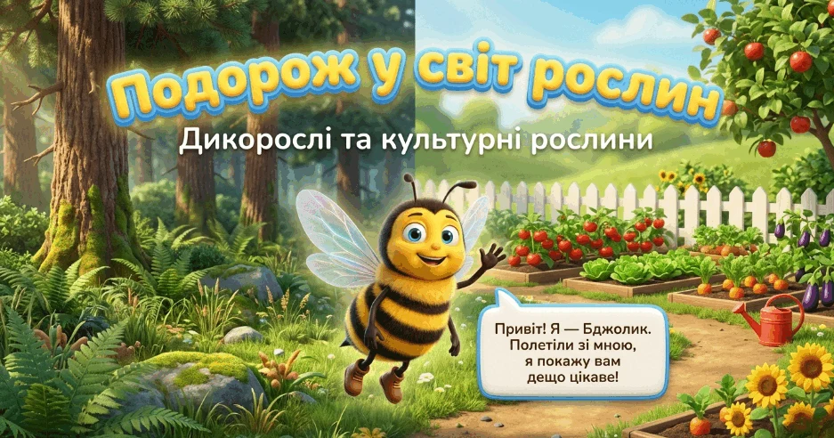 Прев’ю матеріалу «Які рослини дикорослі ЯДС»